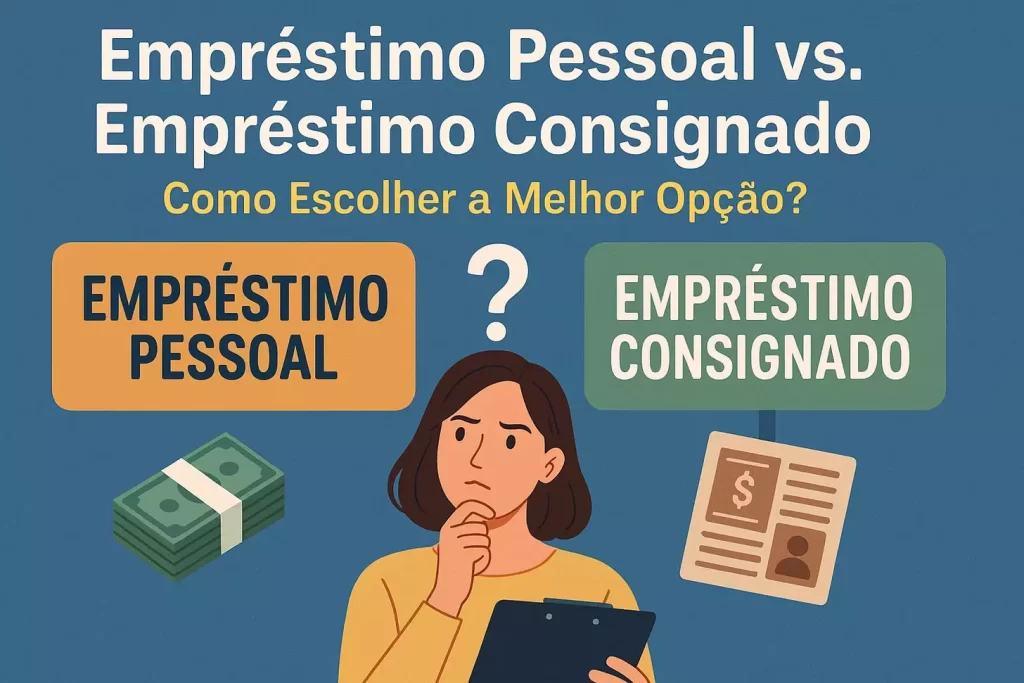 Empréstimo Pessoal vs. Empréstimo Consignado: Como Escolher a Melhor Opção?