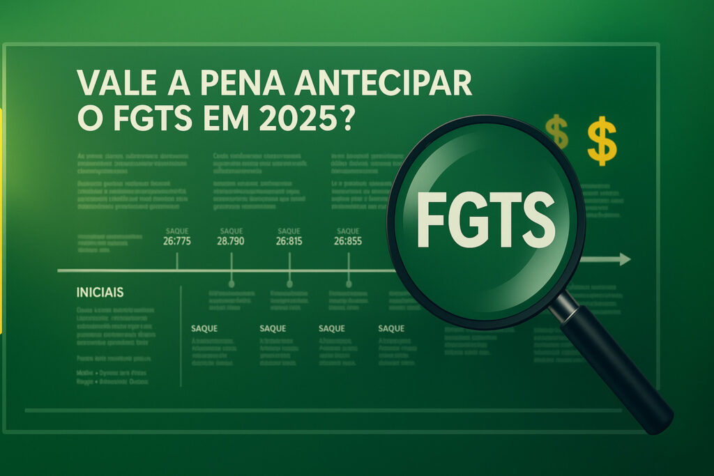 Vale a pena antecipar o FGTS em 2025?