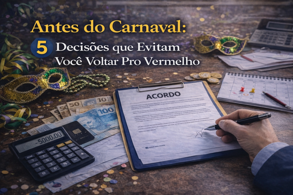 5 DECISÕES PARA TOMAR ANTES DO CARNAVAL