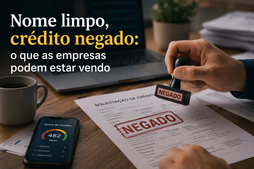 nome limpo, score negado