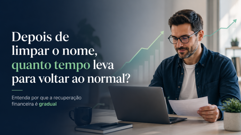 depois de limpo quanto tempo para o nome voltar ao normal