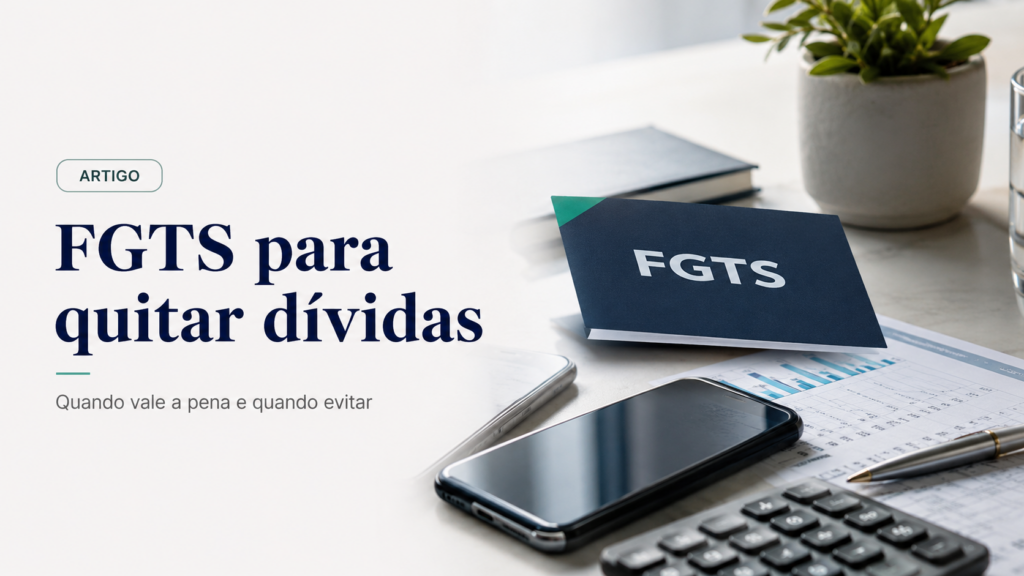 fgts para limpar divida