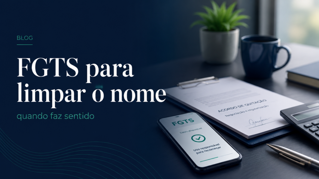 quando faz sentido fgts para limpar o nome